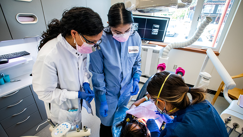 Dental Therapists doing oral health services